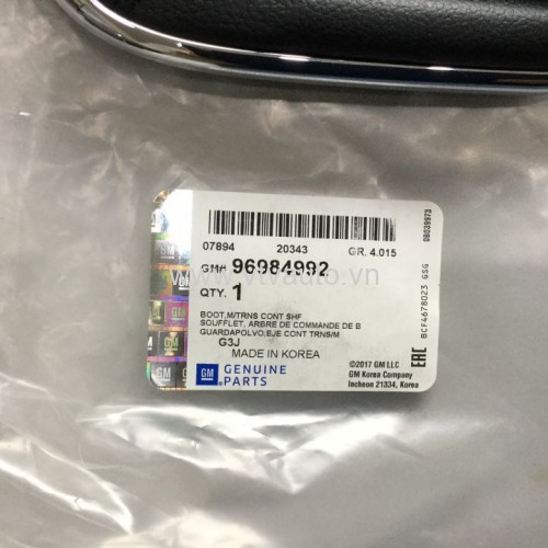 Bao da che bụi cần số Chevrolet Cruze 2009-2012