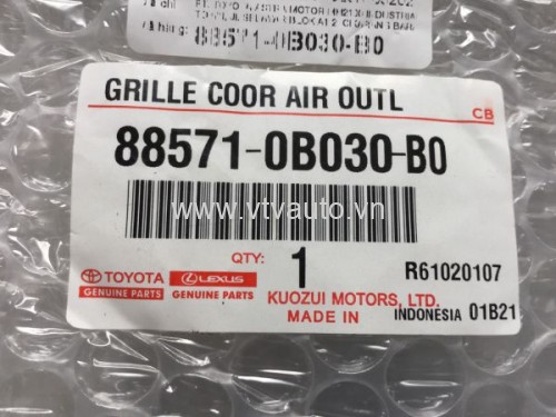 Cửa gió điều hòa sau Toyota Zace 2003-2005