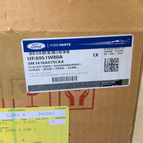 Ốp ba đờ xốc trước trái Ford Everest ,2005-2007