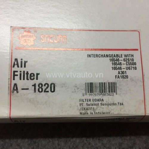 Lọc gió động cơ Toyota Crown 1982-1988