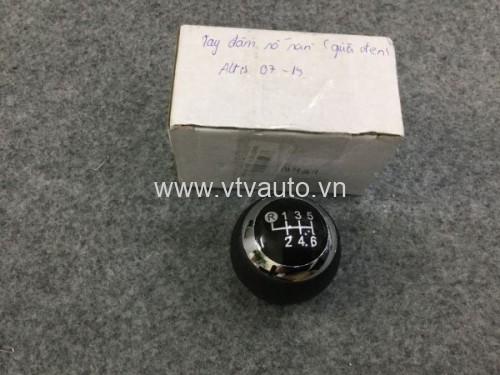 Tay đấm số sàn( Mạ giữa đen) Toyota Corolla Altis, 2007-2015