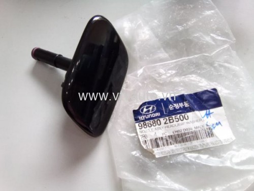 Nắp đậy vòi phun rửa đèn pha trái Hyundai Santafe ,2006-2009