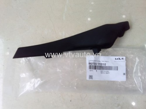 Ốp góc trái chân kính chắn gió trước Kia Morning ,2014-2017