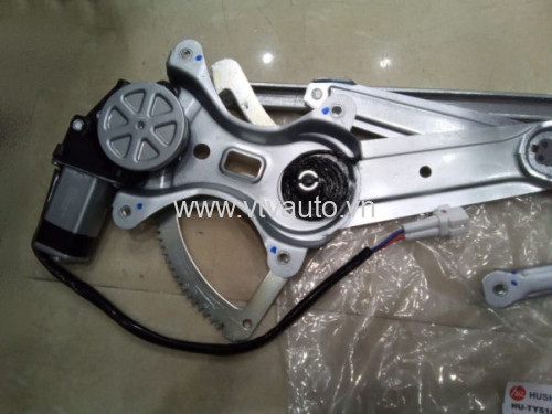 Mô tơ + compa lên kính trước trái Toyota Land Cruiser,1998-2007