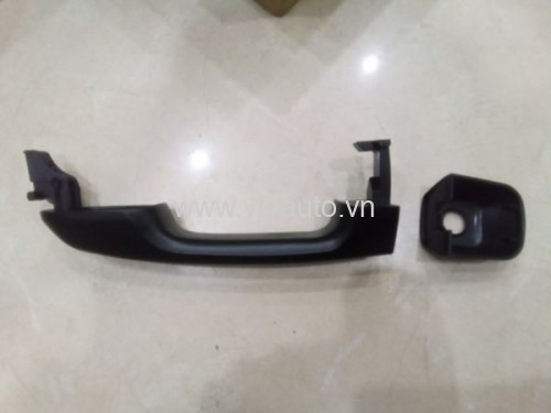 Tay mở ngoài trước trái (màu đen), phần dài + ngắn Toyota Prado FJ150,2009-2020