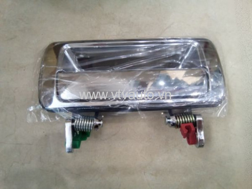 Tay mở ngoài sau phải ( mạ) Toyota Cresta ,1988-1992