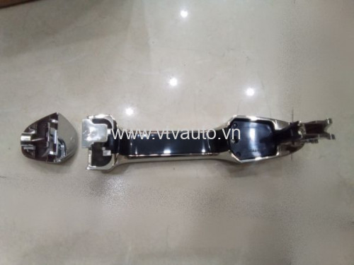 Tay mở ngoài trước phải ( mạ crom), gồm phần dài + phần ngắn Toyota Fortuner,2017-2022