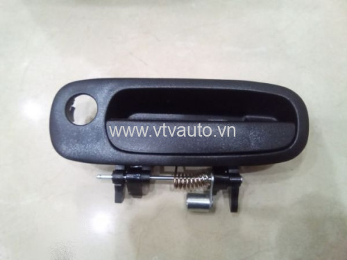 Tay mở ngoài trước trái ( màu đen) Toyota Corolla AE110, AE111,1997-2001
