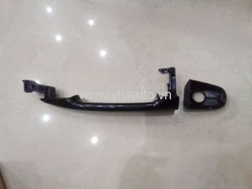 Tay mở ngoài trước trái (màu đen) phần dài + ngắn Toyota Highlander ,2007-2013
