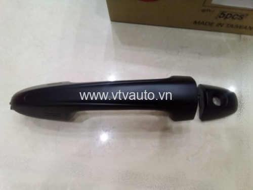 Tay mở ngoài trước trái (màu đen) phần dài + ngắn Toyota Yaris,2017-2021