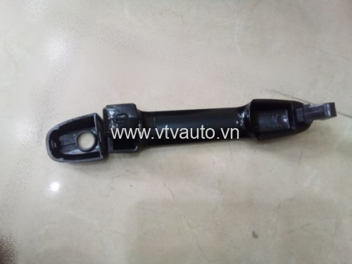 Tay mở ngoài trước trái (màu đen) phần dài + ngắn Toyota Fortuner,2008-2011