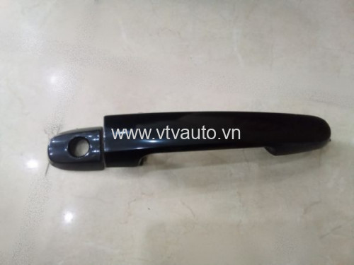 Tay mở ngoài trước trái (màu đen) phần dài + ngắn Toyota Fortuner,2008-2011