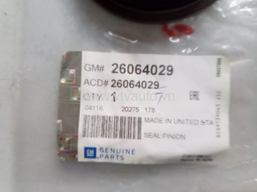 Phớt cầu sau Chevrolet Colorado, 2015-2018