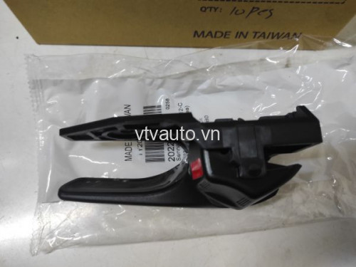 Tay mở trong phải (trước=sau) 69205-0K110-C0 màu đen Innova 2017-2022, Hilux 2016-2022, Fortuner 2017-2022