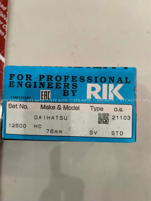 Bộ séc măng Daihatsu Citivan 03 1100703197