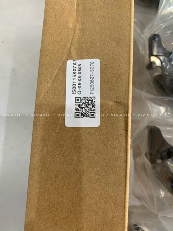 Tay mở ngoài Sau Trái (sơn đen)  (phần dài + phần ngắn ko lỗ)  Prado 09-17 69211-60090 RL 