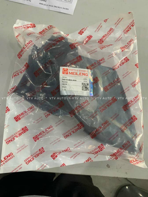 Bộ 3 ốp chân kính chắn gió trước CIVIC  07 74200-74210-74220 
