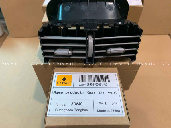 Cụm Cửa Gió Điều Hòa Sau Màu Đen Camry 07-11