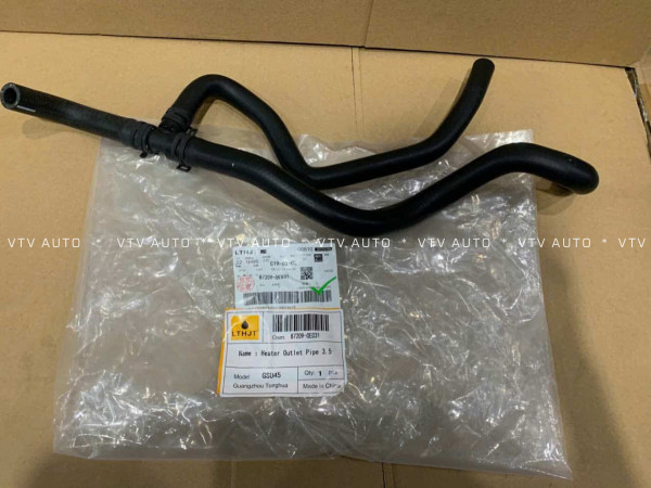 Cút Nước Nóng, Ống Nước Nóng Đường Ra Dàn Sưởi  Highlander 07-15 Máy 2Gr