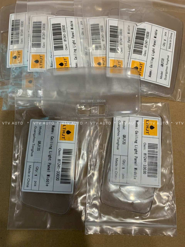 Nắp Ốp Đèn Trần, Hàng Giữa Prado 03-08, Camry 02-06, 4Runner 02-09, Highlander 02-06