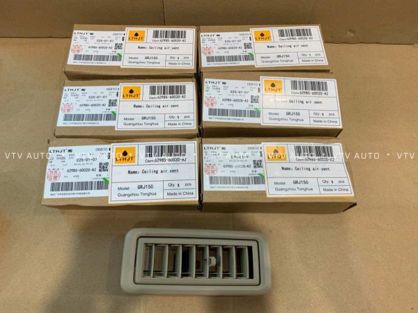 Cửa Gió Điều Hòa Trần Xe , Màu Vàng Prado 09-20, Land Crtuiser 09-1862985-60020-A2